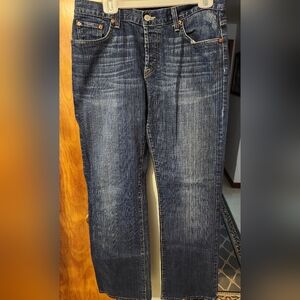 LUCKY BRAND Blue Jeans with 4 Button Closure, 2 Front 2 Rear Pockets Size 10/30